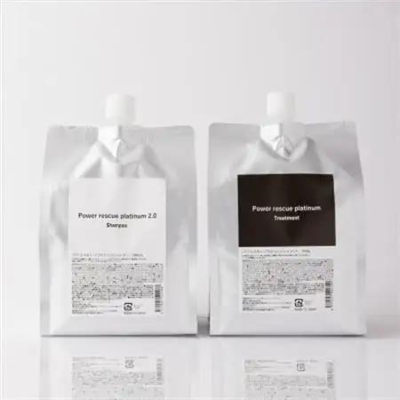 パワーレスキュープラチナム　詰め替え　シャンプー1000ml/トリートメント1000mlセット【1665851】