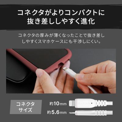 ふるさと納税 海老名市 (オウルテック) やわらか超タフ Type-C to Lightningケーブル 1m |  | 03