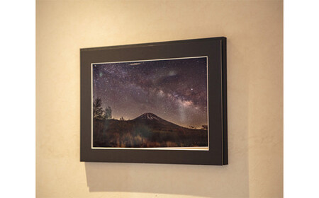 富士山フォトパネル(吊るし雲冬) NSF002