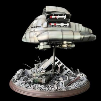 ふるさと納税 高石市 ゴジラシリーズ　スーパーX/バトルタンク(オリジナル1点もの)レジンキャスト製塗装済完成品