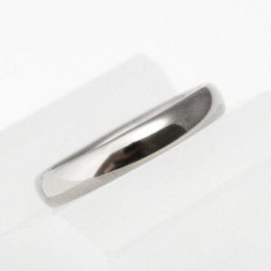 純チタン甲丸リング (幅3mm) 9号 | アクセサリー リング