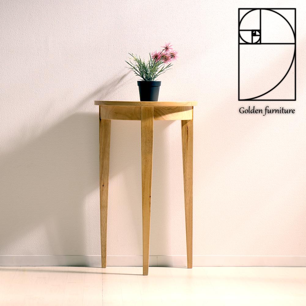 【ふるさと納税】半円コンソール aku1012398