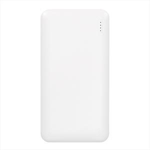 モバイルバッテリー 大容量 10,000mAh ホワイト 