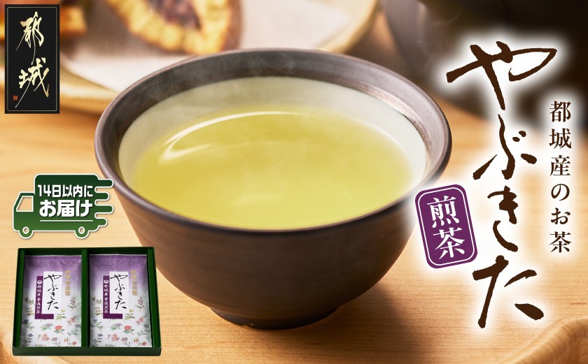 
                  都城産のお茶「やぶきた」(煎茶)≪みやこんじょ快速便≫_AA-C3-012-R_(都城市) 都城産 お茶 やぶきた 煎茶 茶葉 食中茶 化粧箱 贈答品 茶圃斉光園 14日以内お届け
                