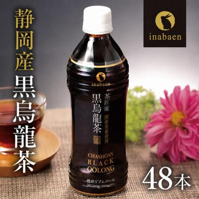 ふるさと納税 牧之原市 静岡県牧之原産 国産黒烏龍茶ペットボトル 500ml×48本セット【複数個口で配送】