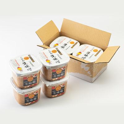 ふるさと納税 須賀川市 生味噌15割米麹こだわり6個セット◆米麹に特別栽培米コシヒカリ、塩は赤穂塩を使用(800g×6個) |  | 03