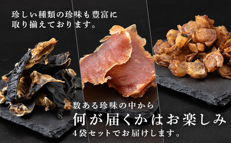 珍味おまかせ 4袋セット【田中鮮魚店】
