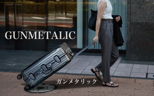 スーツケース [PROEVO] アルミスーツケース フレームキャリー 機内持ち込み対応サイズ S（カーボン/ガンメタリック） [30001] 福岡県 大木町 株式会社 レクサス AY144