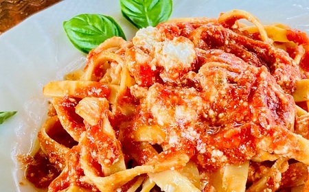 手作りイタリアンディナーセットB　パスタ ピザ スープ ガトーショコラ（21-53）