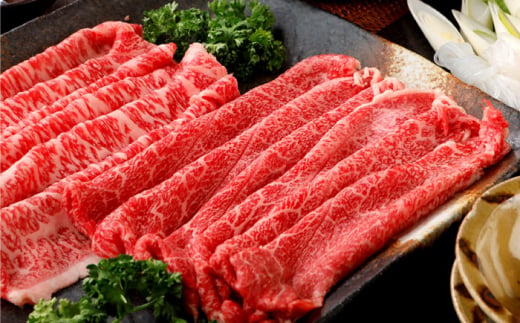 【3回定期便】長崎和牛 赤身すき焼き 400g【株式会社田中精肉店】 [OCA022]