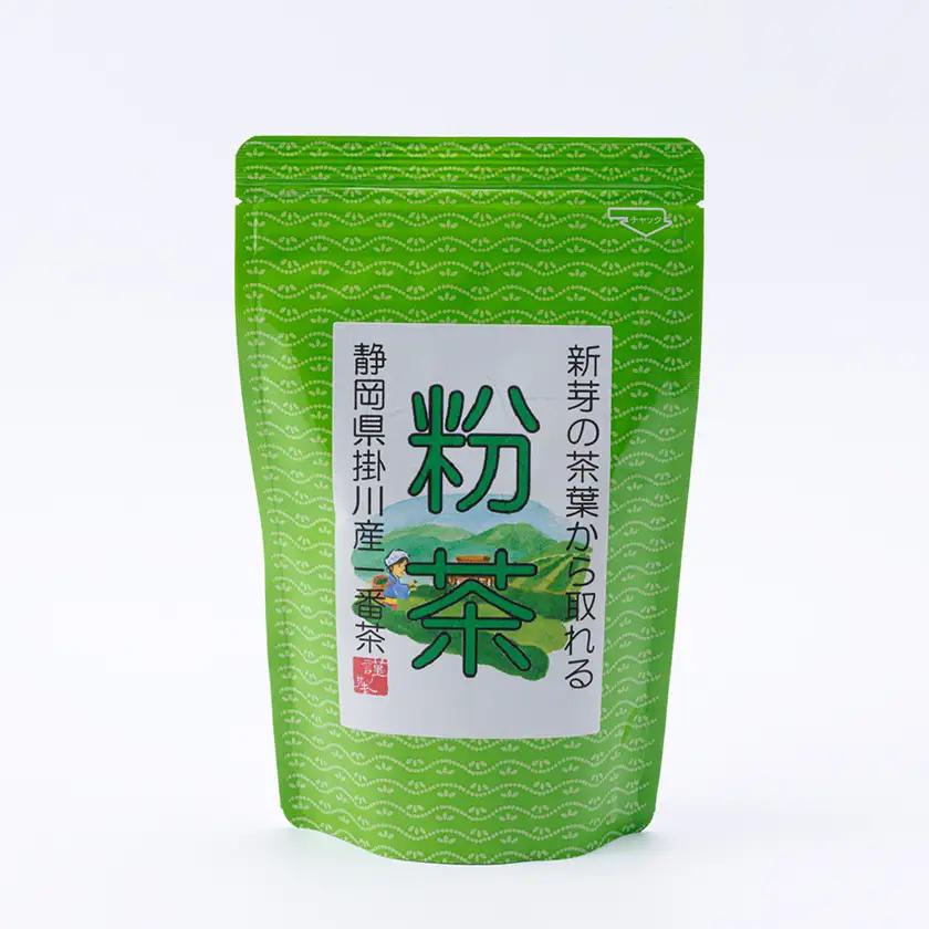 新芽の粉茶(深蒸し掛川茶)一番茶の新芽から摘み取られる香りの良い粉茶  200g×5袋 計1kg【配送不可地域：離島・沖縄県】【1661953】