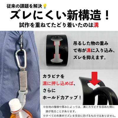 ふるさと納税 小牧市 カラビナ革命|薄手の布でもズレにくい。新構造カラビナ[160V03] |  | 01