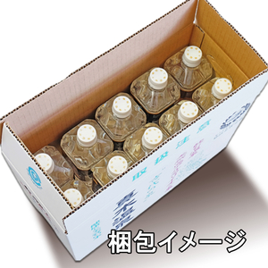 【12ヶ月定期便】奇跡の飲む温泉水「真木温泉 弥生の舞」　飲泉力1000ml 10本入り