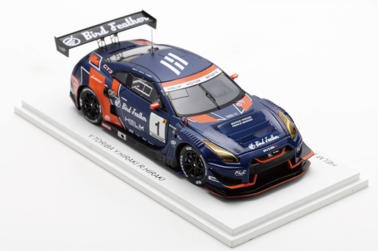 【数量限定】Spark 1/43 HELM MOTORSPORTS GT-R NO.1 スーパー耐久 2023 ヘルムモータースポーツ限定モデル【限定生産 限定品 希少 オリジナル ミニカー ミニチュ