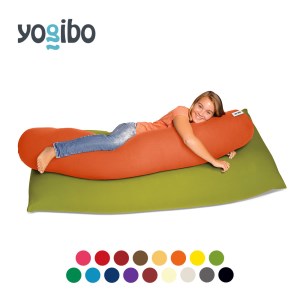 M377-3　ビーズクッション　Yogibo Roll Max(ヨギボー ロール マックス)ワインレッド