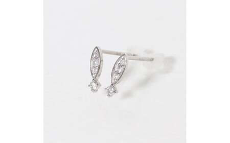 プラチナ 0.08ct  ダイヤモンドピアス  ジュエリー アクセサリー プラチナ ピアス 人気 おすすめ レディース ダイヤ0.08ct カラット ダイヤモンド 山梨県 甲斐市 BQ-100