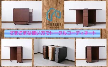 【開梱・設置】アースUSBコンセント付き Tバタカウンター（ホワイト）　AX129-w
