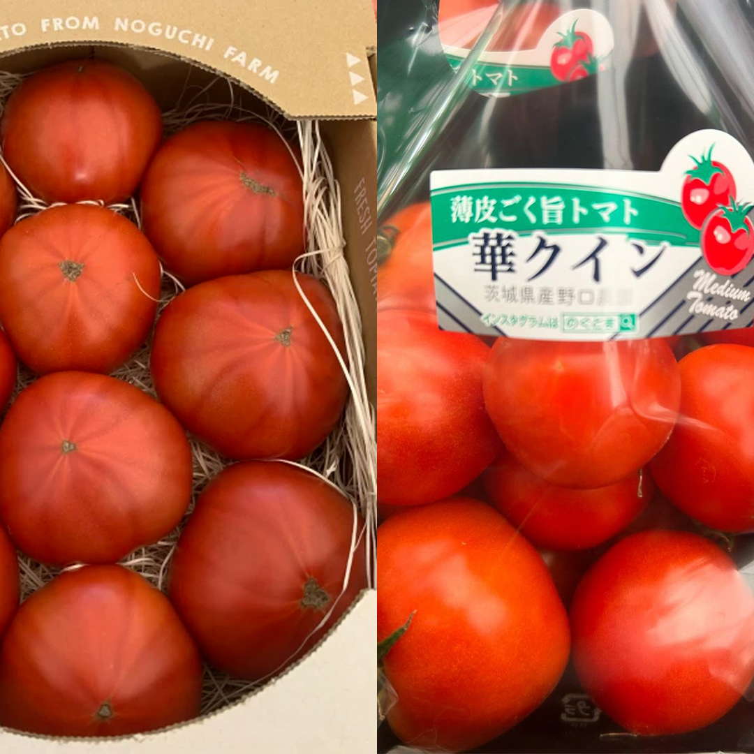 野口農園 ！ ぜいたくトマト（2kg）と華クイン（1.4kg） トマ