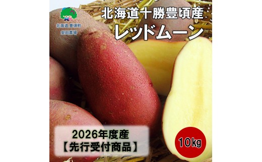 北海道十勝豊頃産レッドムーン約10kg 《10月上旬出荷》（先行受付）［安田農場］