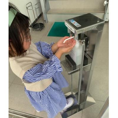ふるさと納税 ひたちなか市 子供用足踏み式消毒液スタンド　FUN-MU-J |  | 02
