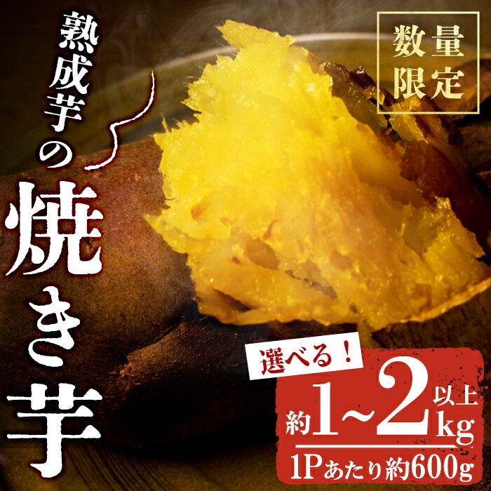 【ふるさと納税】【数量限定】＜容量が選べる！＞宮下さんちの【熟成芋】の焼き芋(計1kg以上 or 計2kg以上) 期間限定 さつまいも さつま芋 熟成芋 和スイーツ 焼き芋 やきいも 焼芋 【宮下商店】