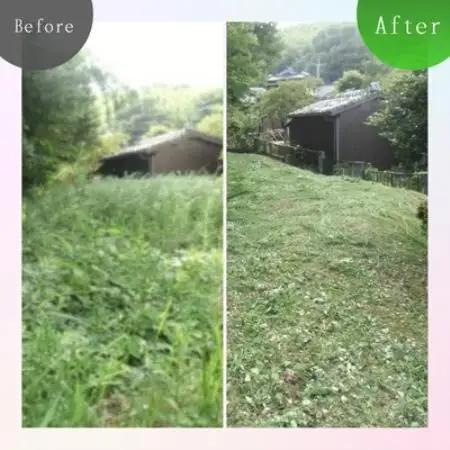 実家・空き家の草刈り・草取り・剪定(大牟田市)【1739304】
