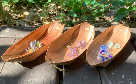 和器ふながた (ふねミニ×10枚） 日田市 / NPO法人游風 木製 お皿 使い切りタイプ[ARGC001]