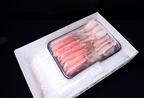 生食可！カット済み生ずわいがに約1.2kg B-11099