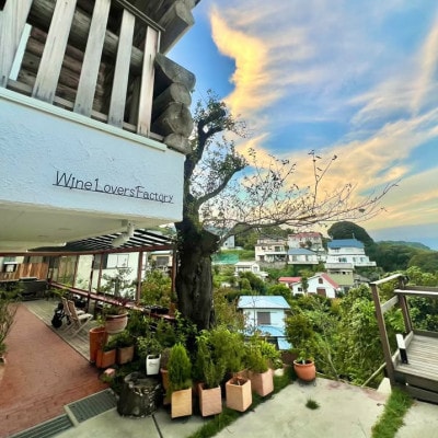 【神奈川県真鶴町】絶景デッキを独占!プライベートランチ体験 ～ナチュラルワインプラン(4名様まで)～【1707530】