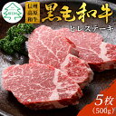 【ふるさと納税】信州高原和牛 ヒレステーキ5枚 500g ( 100g×5 ) 国産黒毛和牛 牛肉 ステーキ ヒレ ヒレ肉 和牛