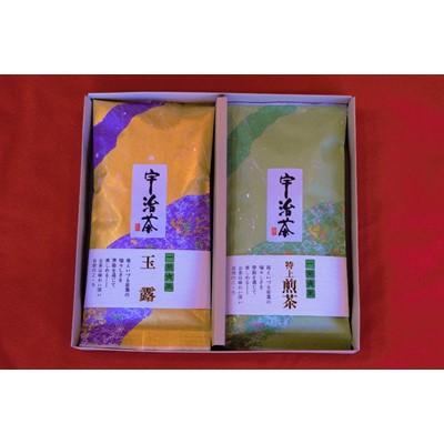 ふるさと納税 宇治市 松阪屋嘉八本店　宇治茶　詰め合わせ2種類