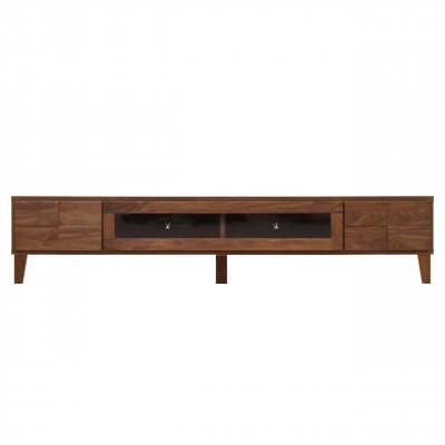 ふるさと納税 大川市 幅180テレビボード「ボニー」ウォールナット無垢 大川家具【丸田木工】