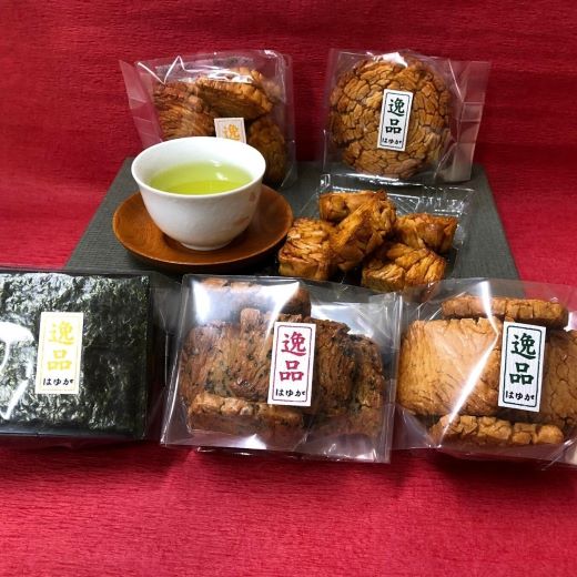 こだわり農家の手作りせんべいセット(小)(004H)