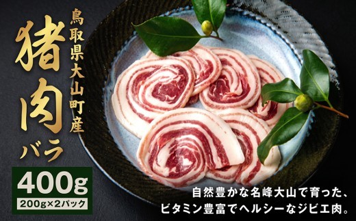猪肉バラ 400g