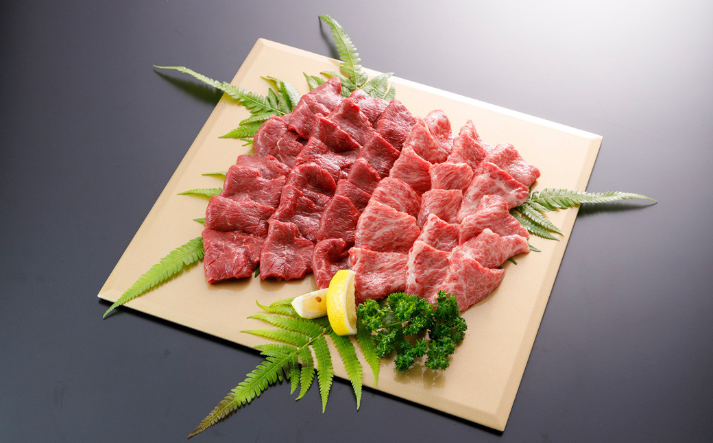 【3回定期便】 肥後の赤牛 焼肉用 500g