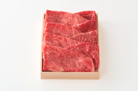 【寛閑観】近江牛　すき焼きしゃぶしゃぶ用『霜降り・赤身ミックス』400g【冷蔵】【FR16SM】