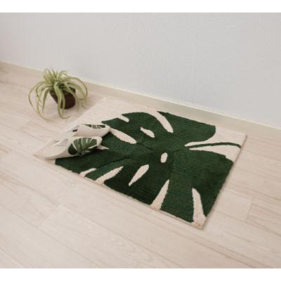 ふるさと納税 小野市 M+home モンステラ インテリアマット 55×85cm |  | 03