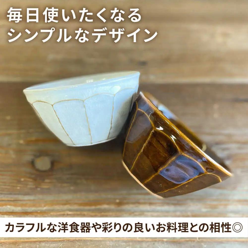 中鉢 面取り（丸）  糸島市 / 工房わらし（宮元 美希）【いとしまごころ】 [ATZ008]