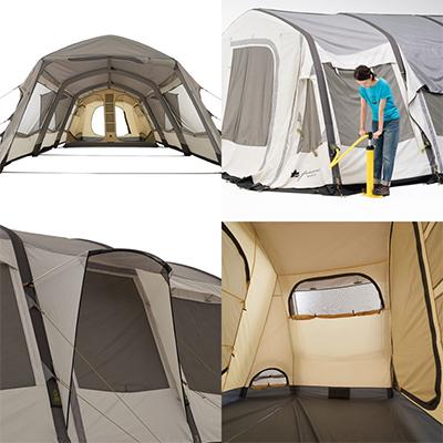 ふるさと納税 城陽市 グランベーシック エアマジック リビングハウス キャンプアウトドアにはエアテント!71805532 |  | 02