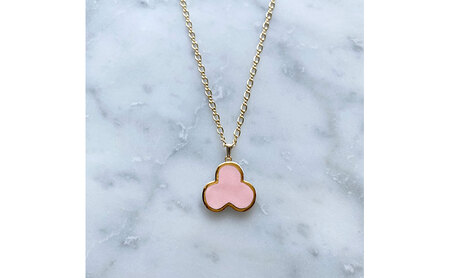 茅ヶ崎市 湘南 陶磁器 上品 かわいい レディース ギフト プレゼント 誕生日 母の日 お祝い サマーギフト ゴールド 金 アート アクセサリー Artopus.SHONAN ネックレス ファミリア 