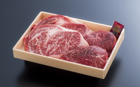 E-47 豊後・米仕上牛ステーキセット（ロース・モモ×各2枚）