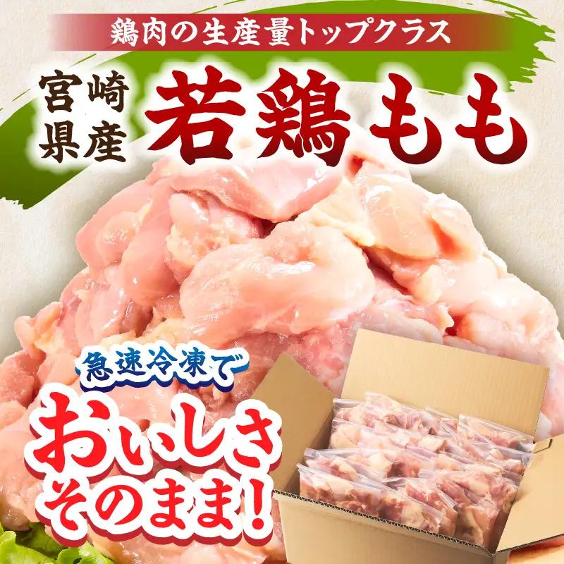 宮崎県産 若鶏切身もも肉 6kg（300g×20袋）【6か月定期便】_b0801_it_x2