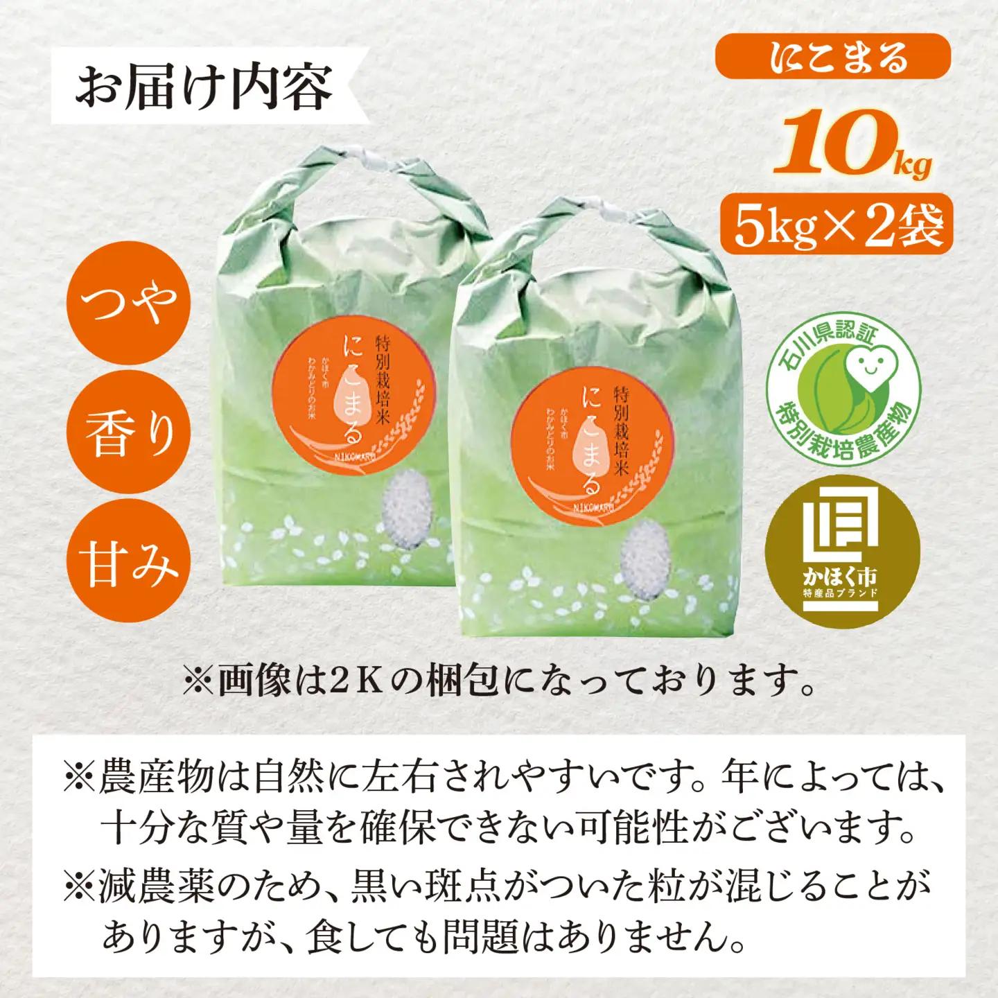 【令和8年産】  にこまる 10kg（5kg × 2袋） 【2026年11月配送】 |  にこまる 白米 新米