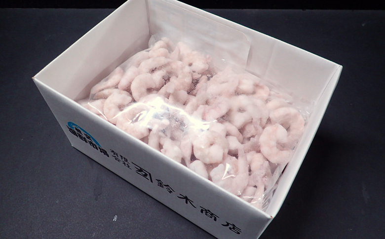 むきバナメイエビ約800g×1P(背ワタ除去済み) G-11067