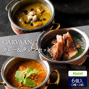 CARVAAN カレー＆タジンセット 加工品 惣菜 冷凍 チキンカレー HNNAL002