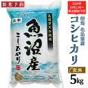 【ふるさと納税】米 5kg 玄米 コシヒカリ 魚沼 新潟 令和6年 新米 6F05-1【玄米】北魚沼産コシヒカリ5kg（長岡川口地域）