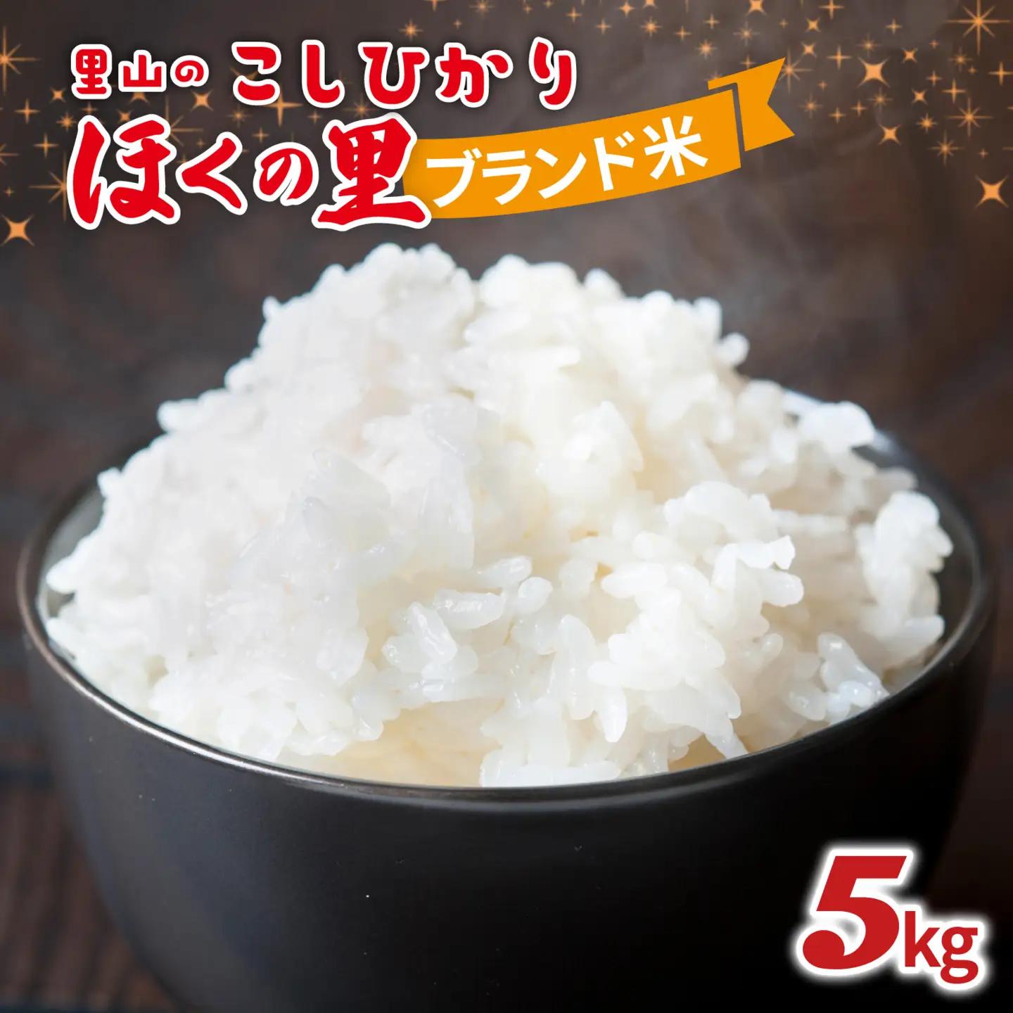 里山のこしひかり ほくの里 5kg × 1袋 |  コシヒカリ 令和7年産 