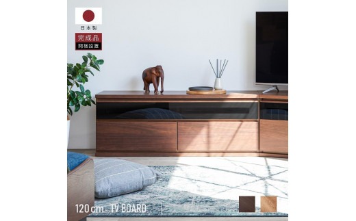 
                  ノーク2_120AVボード ロータイプ 全2色【モーブル】【大川家具】
                