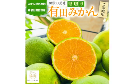 ［先行予約］有田育ちのご家庭用青切り有田みかん5kg ［2025年9月中旬より発送］［訳あり］［サイズ混合］［MS18］