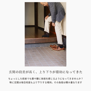 国産い草の玄関踏み台 W60 耐荷重100kg 燕三条 【055S023】